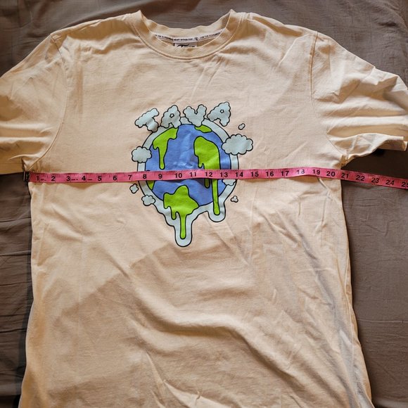 Medium TAVA Clothing Melting Earth Taupe Shirt - Picture 9 of 10